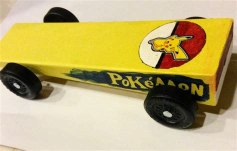 Photos Of 30 Pokémon Pinewood Derby Car Designs Scout Life Magazine