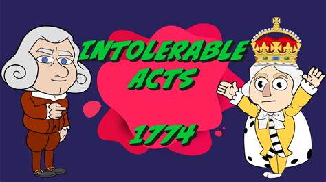 What Were Three Acts That Were Intolerable To The Colonists 10 Most