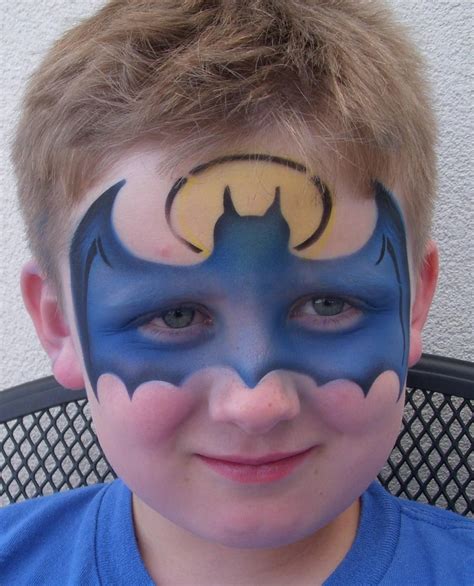 Batman Face Paint By Kims Fun Faces Face Painting Face Painting