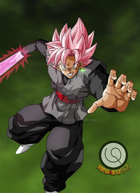 Black Goku Ssj Rose By Diegoku92 On Deviantart
