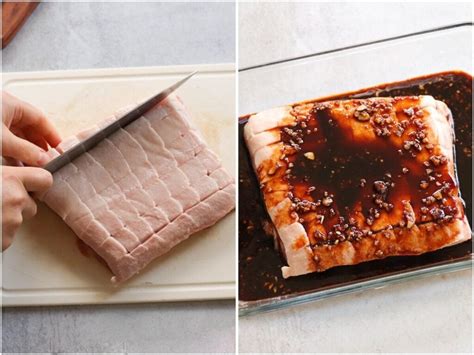 Asian Marinated Pork Belly Cook At Home Mom