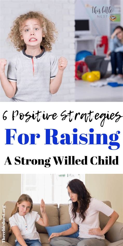 6 Positive Strategies For Raising A Strong Willed Child This Little Nest