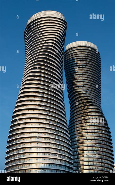 Absolute World Towers Aka Marilyn Monroe Towers In Mississauga
