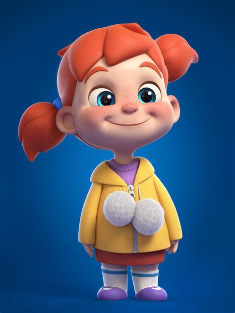 Cartoon Character Design 3d Character 3d Character Animation