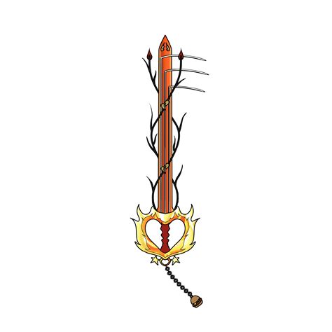 Oc Keyblade Heartburn First Post Art By Me Kingdomhearts