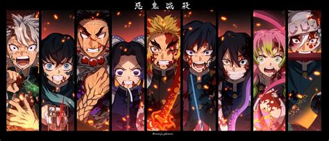 The Hashira Meijipkmn Twitter Demon Slayer Kimetsu No Yaiba Amino