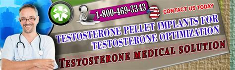 Testosterone Pellet Implants For Testosterone Optimization