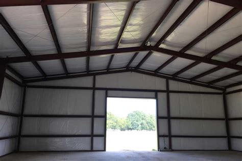 How Much Does It Cost To Insulate A 40’x60’ Metal Building Steel Building Insulation