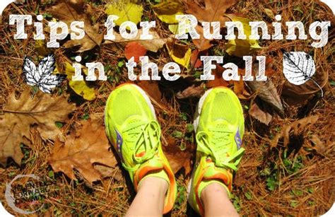 Fall Running Safety Tips Running Tips Running Safety Running