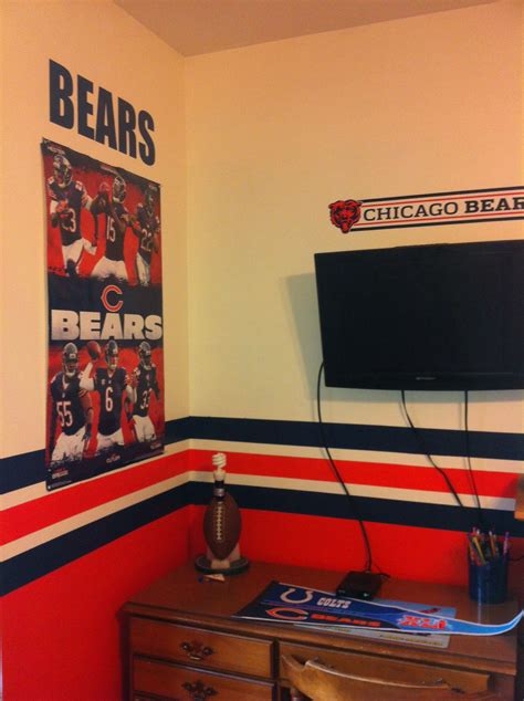 You'll receive email and feed alerts when new items arrive. Chicago Bears boys bedroom (With images) | Chicago bears ...