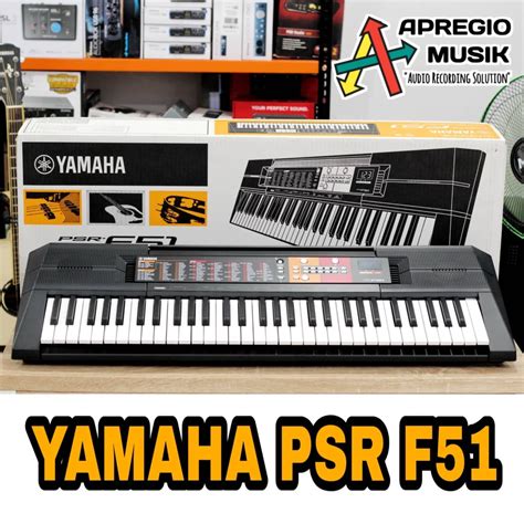 Jual Keyboard Yamaha Psr F51 Psr F51 Original Indonesiashopee Indonesia