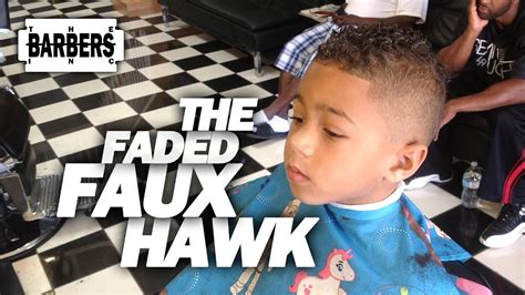 How To Kids Faded Faux Hawk Mohawk Mens Haircut
