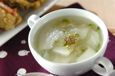 冬瓜のスープ【E・レシピ】料理のプロが作る簡単レシピ/2014.06.23公開のレシピです。