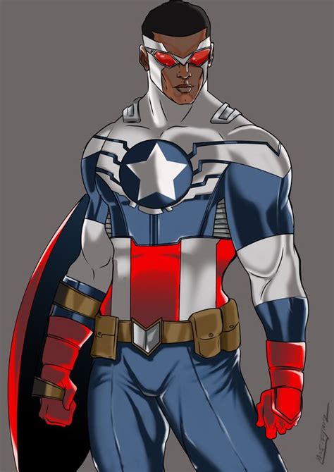 Captain America By Mrfuzzynutz Captain America Art Black Comics
