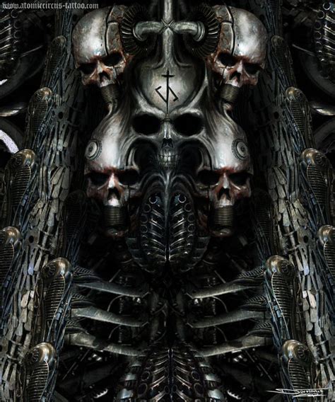 Hr Giger Inspired Painting By Atomiccircus On Deviantart Hr Giger