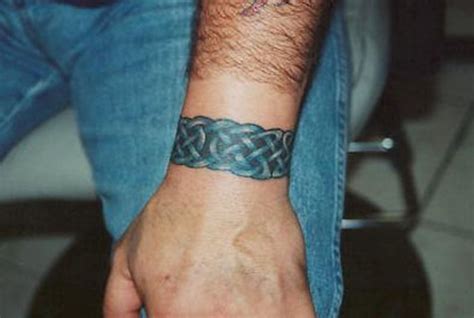 Celtic tattoo | symbol for strength, family, resilience, and friendship would love to use this as a wall decoration. 35 Wonderful Celtic Tattoo On Wrists