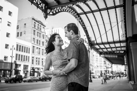 Cathy Tyler Detroit Engagement Session — Michigan Wedding