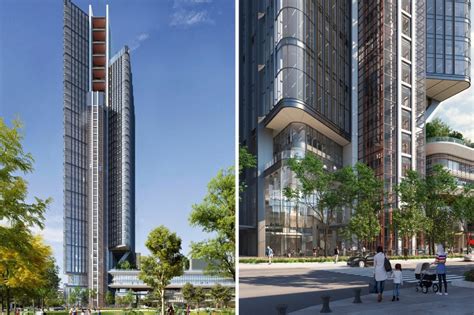 Rshp Unveils Designs For 45 Storey Shenzhen Office Tower