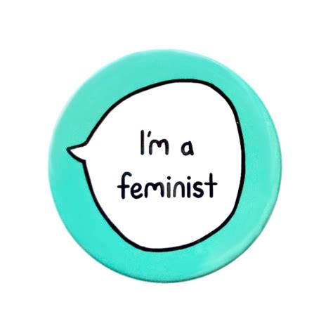 Im A Feminist Feminism Pin Badge Button Etsy Uk