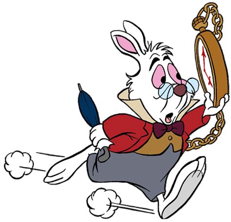 Alice In Wonderland The White Rabbit Clip Art Images Disney Clip Art