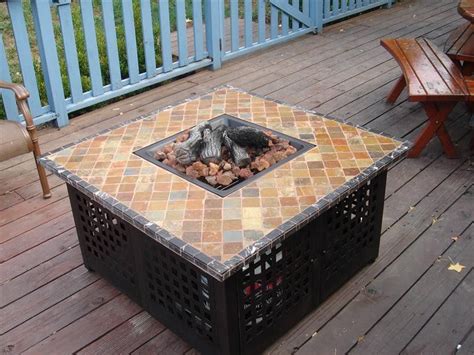They also break down each piece that you will be using in the project. Outdoor Mosaic Fire Pit | Outdoor fire pit table, Fire pit ...