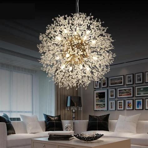 Nordic Dandelion Chandelier Modern Led Chandelier Modern Crystal