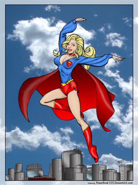 Supergirl Classic Color By Powerbook125 On Deviantart