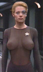 Post Borg Ej Fakes Jeri Ryan Seven Of Nine Star Trek Star Trek Voyager