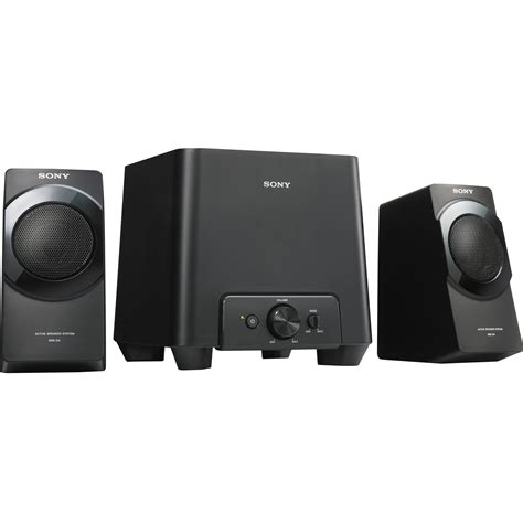 Sony Desktop Speaker System Srsd4 Bandh Photo Video