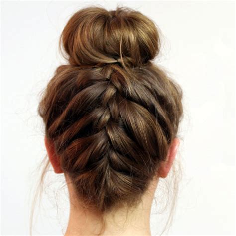 easy updos upside down french braid bun cayman compass