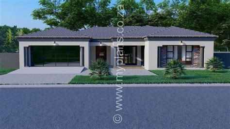 4 Bedroom House Plan Mlb 025s My Building Plans South Africa