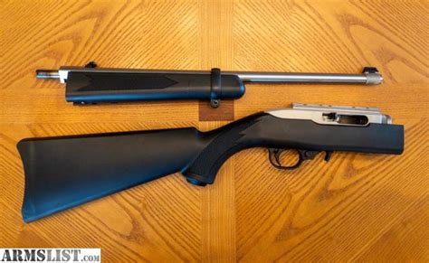Armslist For Sale Ruger 1022 Takedown Stainlesssynthetic 50th