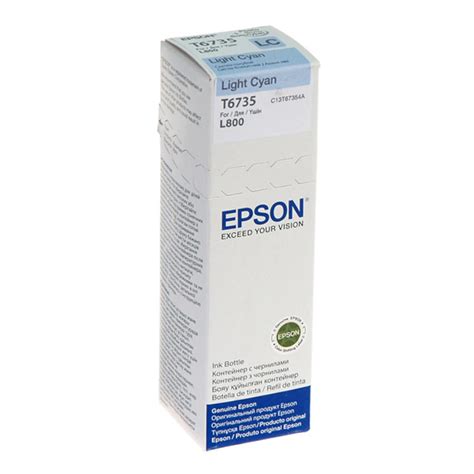 Epson C T A T Ink Bottle Light Cyan K Pages Ml For Epson