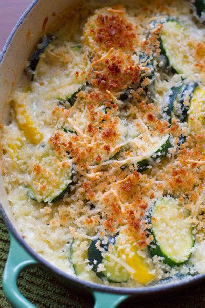Zucchini And Summer Squash Gratin Poet In The Pantry Recipe