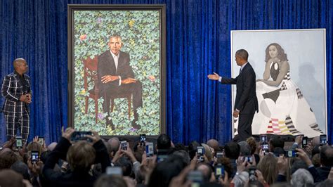 Barack And Michelle Obama Portraits Unveiled At Smithsonian Variety