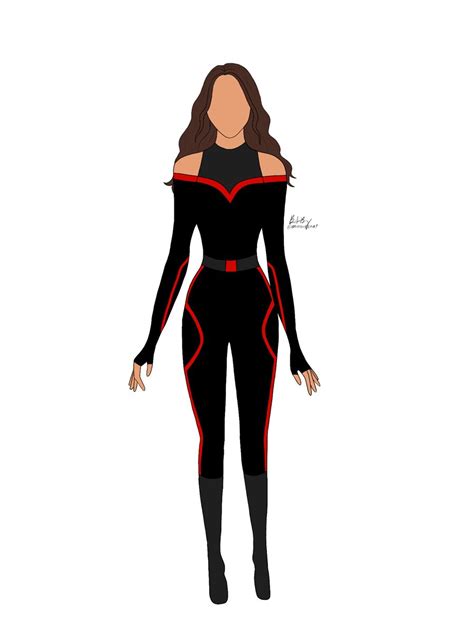 Empowering Female Superhero Suit