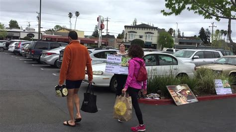 Everything tastes good, is packaged great and is pretty inexpensive. Whole Foods Santa Cruz CA Easter Sunday protest. - YouTube