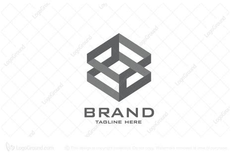 Squares Box Logo Monogram Logo Design Logo Furniture Logo