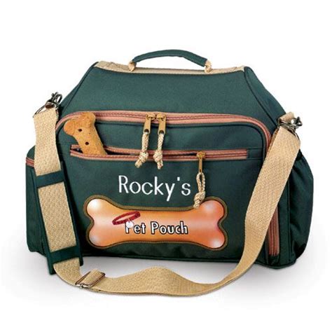 Personalized Pet Pouch Overnight Bagyou Can Carry