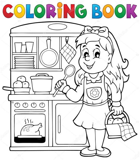 Juega a los mejores juegos de cocina en juegos.net que hemos seleccionado para ti. Para colorear tema juego niño de libro 1 — Vector de stock ...