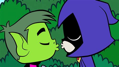 Raven And Beast Boy About To Kiss Beast Boy And Raven Photo 38240548