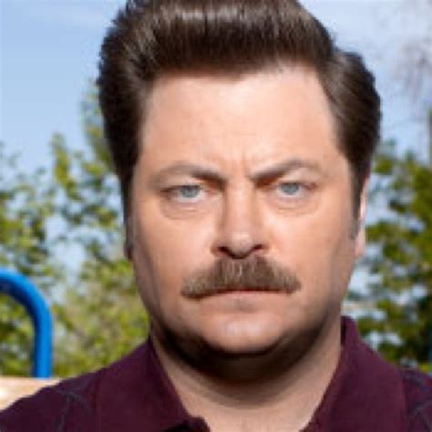 Nick Offerman Aka Ron Swanson Parks And Recreation Nick Offerman Parks N Rec
