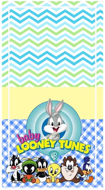 Clubsocialr Candy Bar Baby Looney Toon Kit Imprimible Candy Bar Gratis