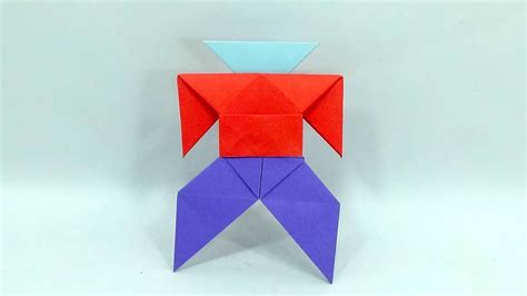 How To Make Origami Paper Robot Paper Transforming Toy Robot Diy