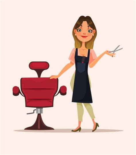 Hairdressers cartoon 3 of 661. Best Hair Salon Chair Illustrations, Royalty-Free Vector ...