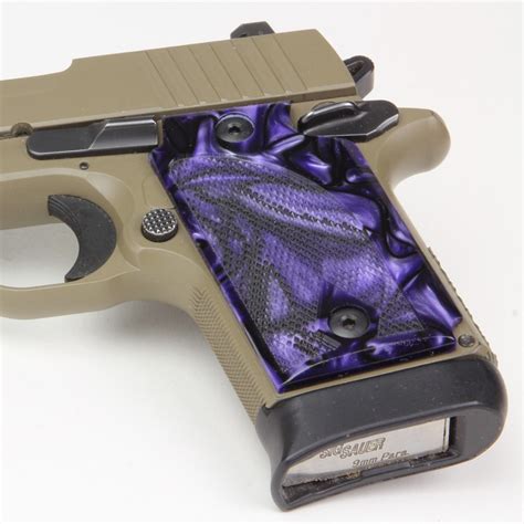 Sig Sauer P238 Kirinite Purple Haze Grips