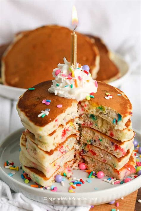 Feb 10, 2021 · healthier chocolate cake tastes like a double chocolate chip banana muffin! Birthday Cake Pancakes {Festive & Fun!} | YouTube Cooking ...