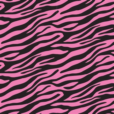 Pink Zebra Print T Wrap Zebra Print Party Supplies