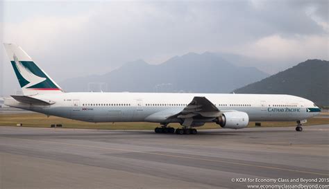 Airplane Art Cathay Pacific Boeing 777 300 Economy Class And Beyond