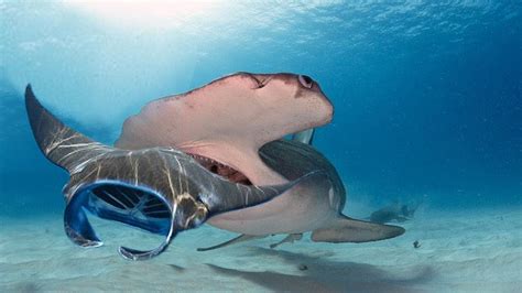 Hammerhead Sharks Vs Rays Giant Hammerhead Sharks